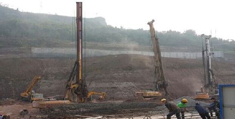 万州区江南新区沱口凉水井基础桩工程