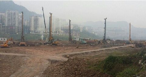 方瑞•城市广场主体及车库基础工程