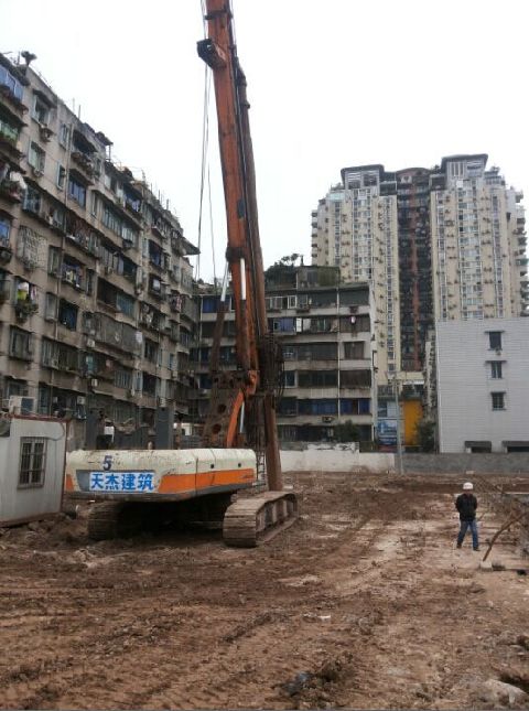 海成·茶桩印象旋挖及止水帷幕基础工程