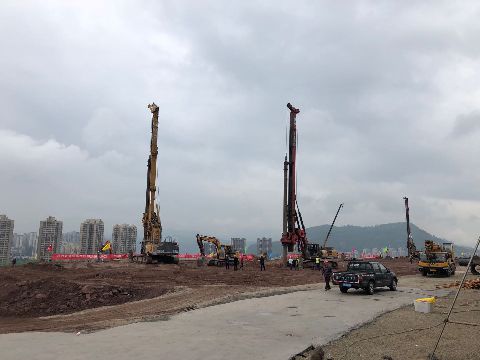 绿地·高铁新城旋挖桩基础桩一期工程