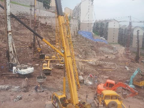 大石还房旋挖桩基础桩工程