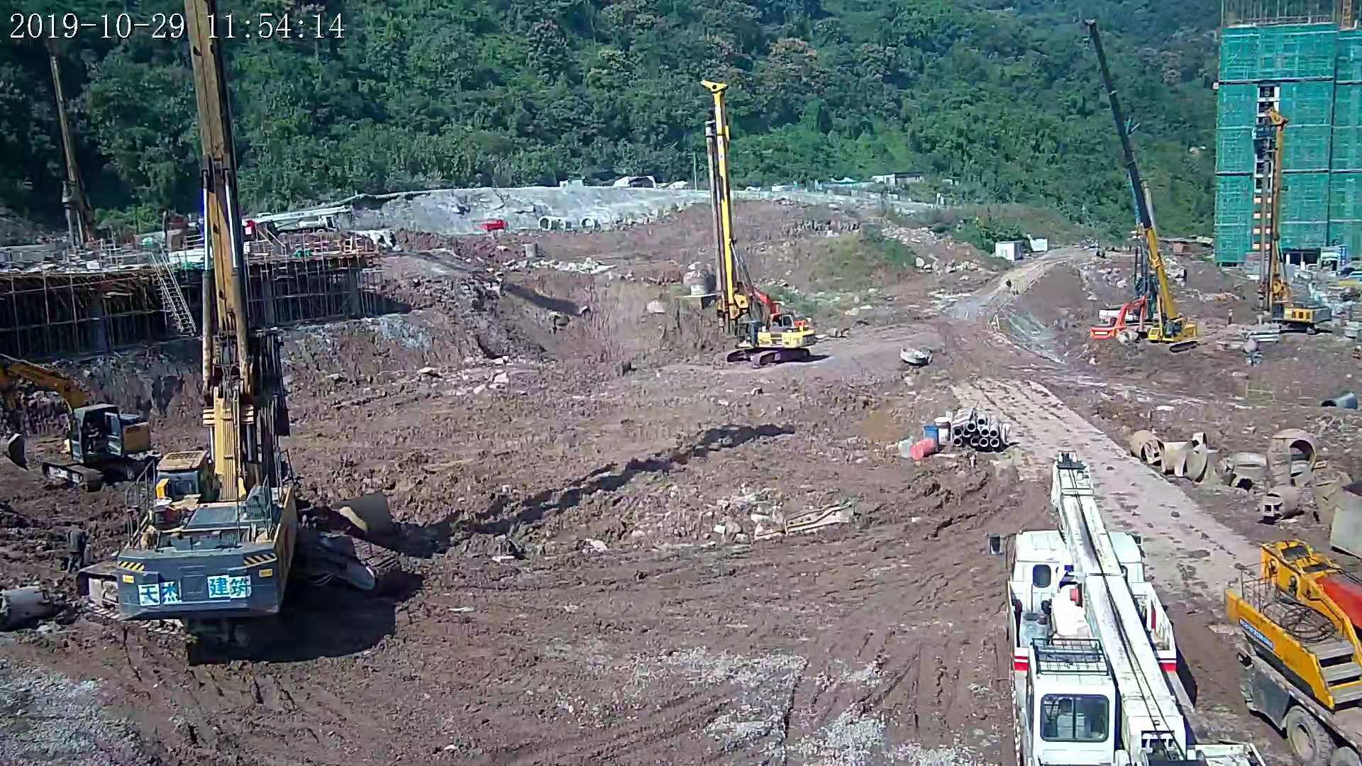 鸿鸥·山屿城旋挖基础桩工程